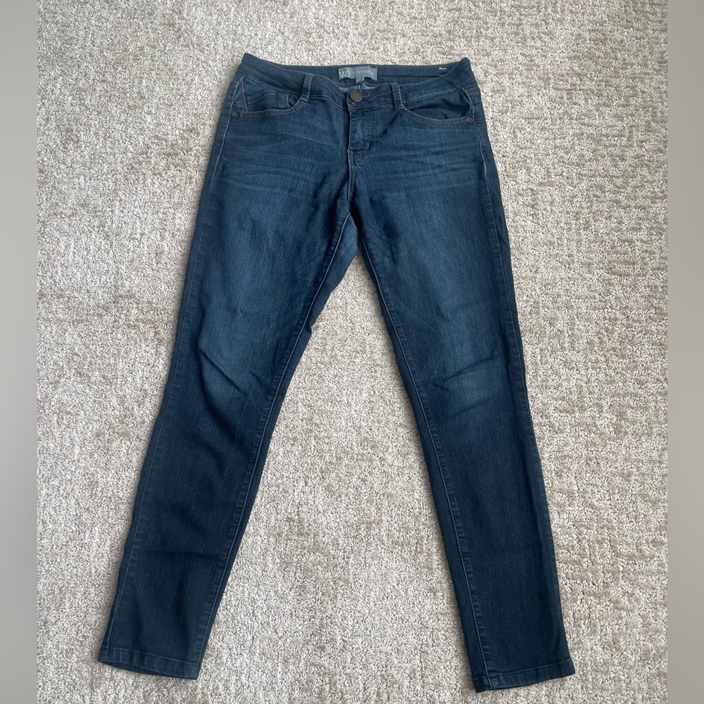 Wit & Wisdom Dark Blue Skinny Jeans